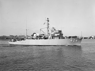 USS <i>Bold</i> (AM-424) Minesweeper of the United States Navy