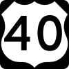 US 40 shield