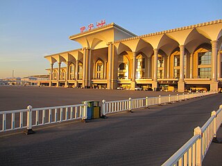 <span class="mw-page-title-main">Jinghe–Yining–Khorgos railway</span> Railway line in China