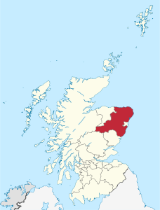Aberdeenshire – Localizzazione