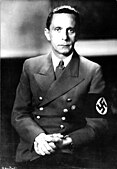 Joseph Goebbels, ministre per a la Il·lustració Pública i Propaganda entre 1933 i 1945.