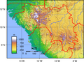 Guinea Topography