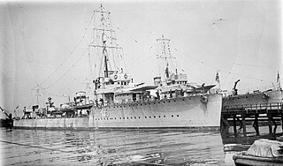 HMS <i>Valkyrie</i> (1917) Destroyer of the Royal Navy