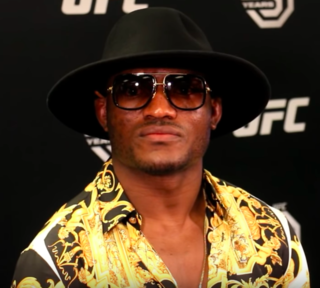 <span class="mw-page-title-main">Kamaru Usman</span> Nigerian-American mixed martial artist (born 1987)