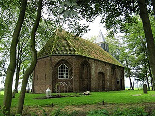 Sibrandahûs Village in Friesland, Netherlands