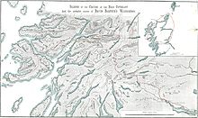 Kidnapped sketch of route of ship and David's walk across Scotland Kidnapped (sketch).jpg