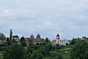 Kleiningersheim, Sxhloß und Kirche von unten gesehen (2011)