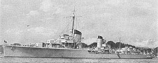 German destroyer Z1 <i>Leberecht Maass</i> Type 1934 class destroyer