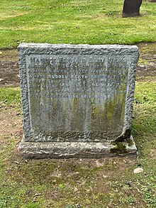 Maurice Wilks gravestone in Anglesey