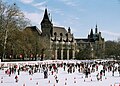 Budapest, Vajdahunyad Castle and the City Ice Ring