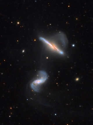 <span class="mw-page-title-main">NGC 6285</span> Galaxy in the constellation Draco