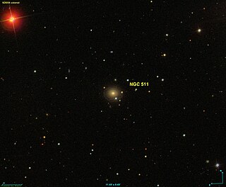 <span class="mw-page-title-main">NGC 511</span> Elliptical galaxy in the constellation Pisces