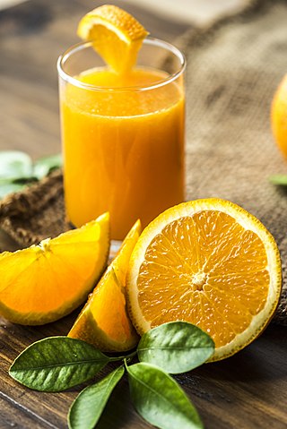 <span class="mw-page-title-main">Orange juice</span> Juice made from oranges