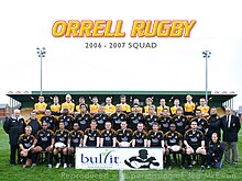 Orrell's last professional team Orrell team 0607.jpg