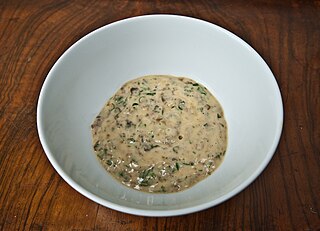 <span class="mw-page-title-main">Remoulade</span> Mayonnaise-based cold sauce