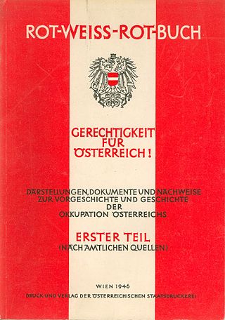 <span class="mw-page-title-main">Austria victim theory</span> Ideological basis for Austria (1949–1988)