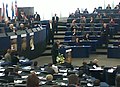 The 2009 awarding ceremony inside the Parliament's Strasbourg hemicycle