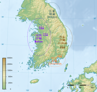 <span class="mw-page-title-main">Mahan confederacy</span> Confederation of statelets in southern Korea (1st century BC - 5th century AD)