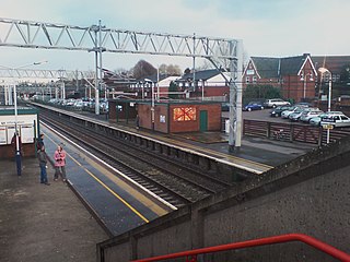 <span class="mw-page-title-main">Sandbach railway station</span> Railway station in Cheshire, England