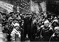 Image 38Lenin, Trotsky and Kamenev celebrating the second anniversary of the October Revolution (from October Revolution)