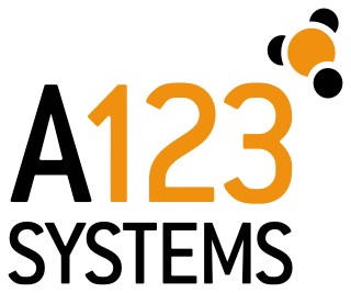 <span class="mw-page-title-main">A123 Systems</span>