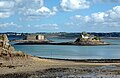 Le château du Taureau et l'île Louët.