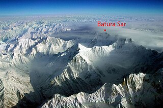 <span class="mw-page-title-main">Batura Sar</span> Mountain in Pakistan