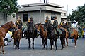 Carabineros a cavallo a Medellín nel 2006