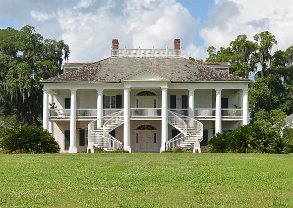 La plantation Evergreen près de Wallace en Louisiane