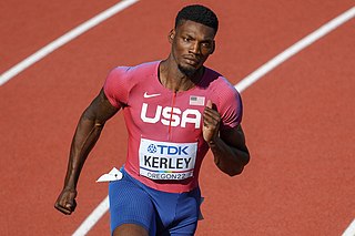 <span class="mw-page-title-main">Fred Kerley</span> American sprinter (born 1995)