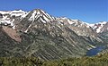 East aspect of Gilcrest Peak and Lundy Lake from Copper Mountain.