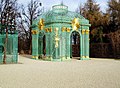 A trellised gazebo at Sanssouci.