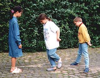 <span class="mw-page-title-main">Chinese jump rope</span> Childrens game