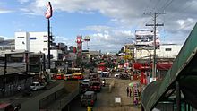 Vehicles along G. Lavina Avenue- Sayre Highway Intersection Intersection-ValBuk.jpg