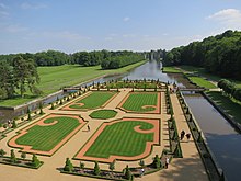 Le jardin à la française de Le Notre, 2014.