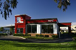 Unit KFC pandu lalu terletak di Australia