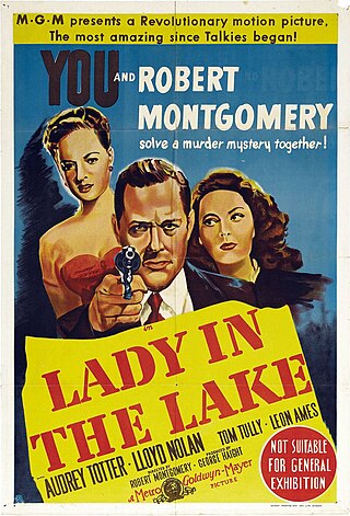 <i>Lady in the Lake</i> 1947 film by Robert Montgomery