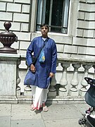 Man in dhoti kurta