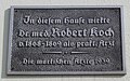 dto., Plaque / Gedenktafel