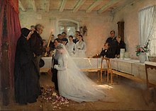 Blessing of the Young Couple Before Marriage, 1880–81