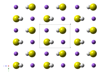 <span class="mw-page-title-main">Potassium hydrosulfide</span> Chemical compound