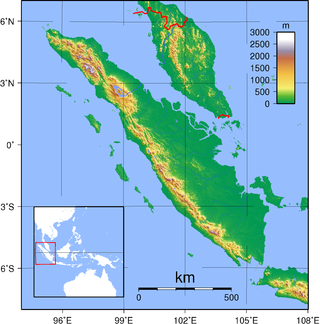 <span class="mw-page-title-main">Sumatra</span> Island in western Indonesia, westernmost of the Sunda Islands