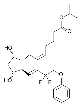 <span class="mw-page-title-main">Tafluprost</span> Chemical compound