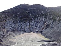 Queen's Crater (Kawah Ratu), biggest crater of Mount Tangkuban Parahu, Bandung, West Java, Indonesia Tangkuban Parahu.jpg