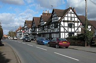 <span class="mw-page-title-main">Ombersley</span> Village in Worcestershire, England