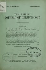 Thumbnail for File:The British journal of dermatology (IA n12britishjournal24brit).pdf