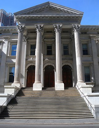 <span class="mw-page-title-main">Tweed Courthouse</span> Historic courthouse in Manhattan, New York