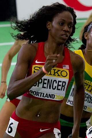 <span class="mw-page-title-main">Ashley Spencer (athlete)</span> American sprinter