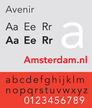 <span class="mw-page-title-main">Avenir (typeface)</span> 1988 typeface by Adrian Frutiger