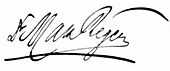 signature de Max Reger